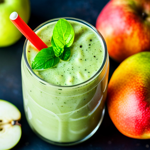 recette de smoothie maison aux Pommes et aux Poire 90234